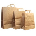 Bärkasse 16 liter 90 g 200-pack Brun