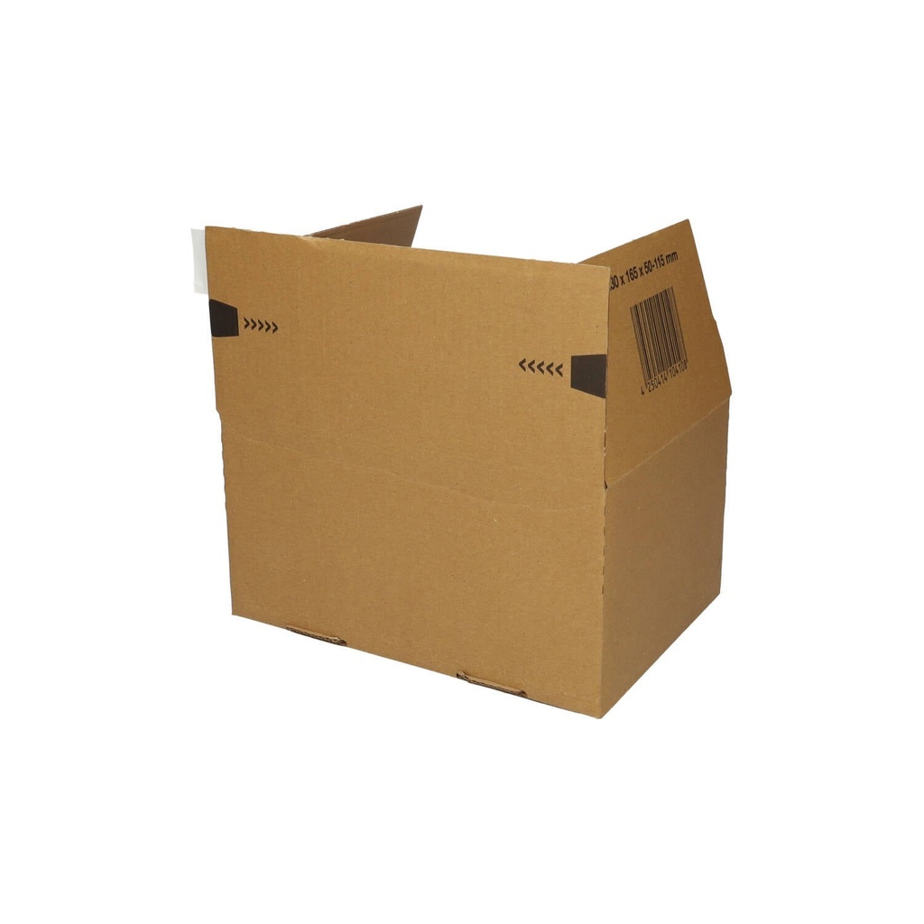 E-handelslåda 229x164x50–115 mm