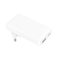 Laddare 1xUSB-C + 1xUSB-A PD/PPS 36W+QC 18W GaN vit
