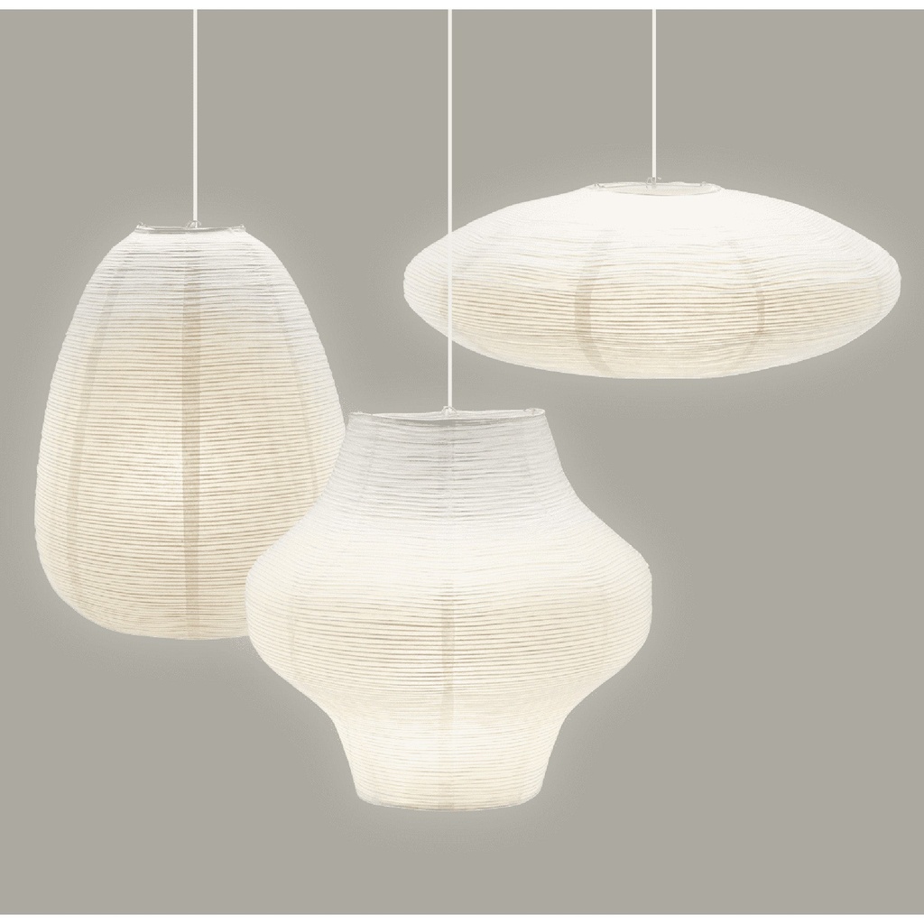 Taklampa / Takskärm Yuni vit Ø600 mm