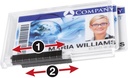 Korthållare Pushbox Duo 10 st/fp