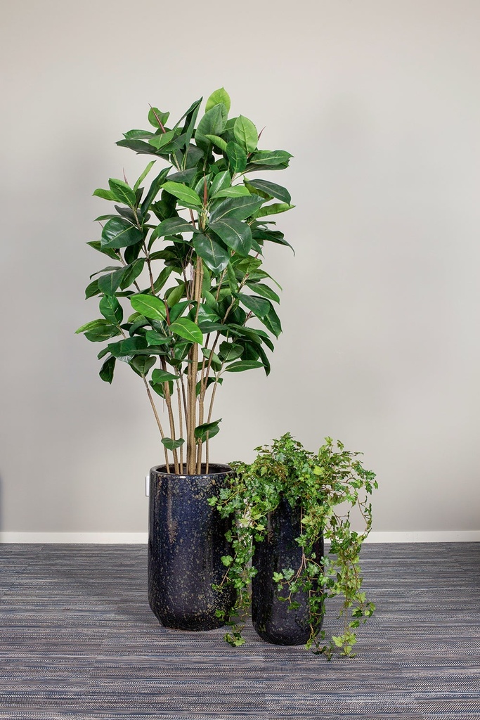 Kruka Napoli 55 cm 25 liter Brun/svart metallic