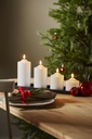 Blockljus LED Flamme Ø75 mm  H=120 mm Star Trading