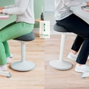 Sittpall Ergo ljusgrå