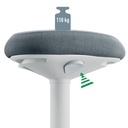 Sittpall Ergo ljusgrå