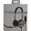 Headset KOSS PC-Headset CS100 Silver
