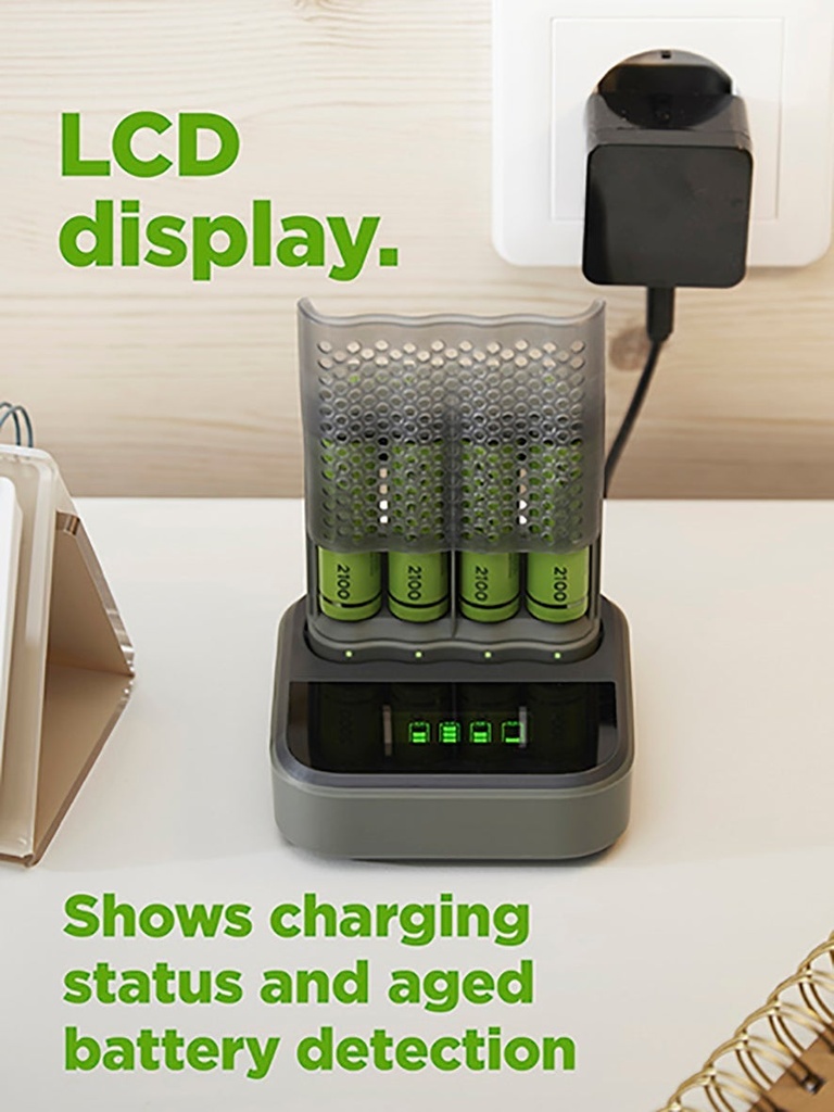 Batteriladdare GP ReCyko Speed