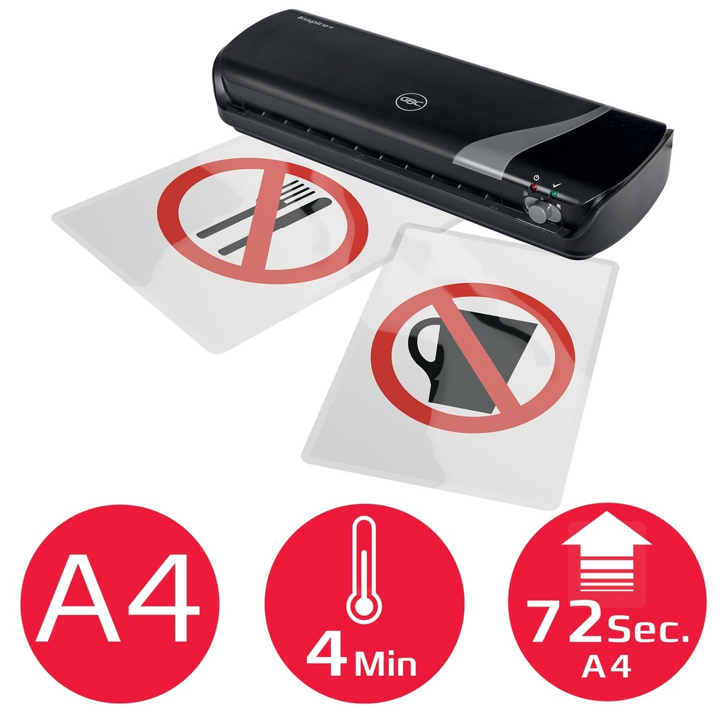 Laminator GBC Inspire+ A4 svart