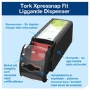 Dispenser bord Tork Xpressnap Fit® N14 liggande