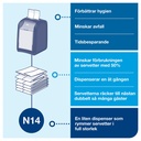 Dispenser bord Tork Xpressnap Fit® N14 stående