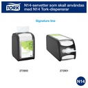 Dispenser bord Tork Xpressnap Fit® N14 stående