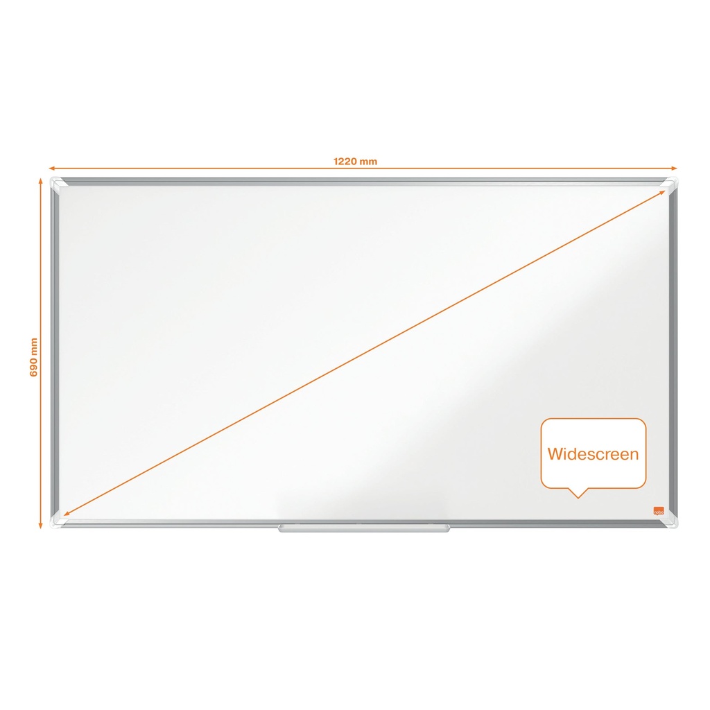 Whiteboard Premium Plus Bred Emalj 55"