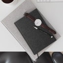 Anteckningsbok Paperstyle A5 Linjerad Black