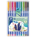 Fiberpenna Triplus Staedtler 1,0 10 st/fp