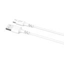 Laddkabel USB-A till USB-C 2.0 2 m vit