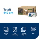 Rengöringsduk Tork vit W8 55 st/fp