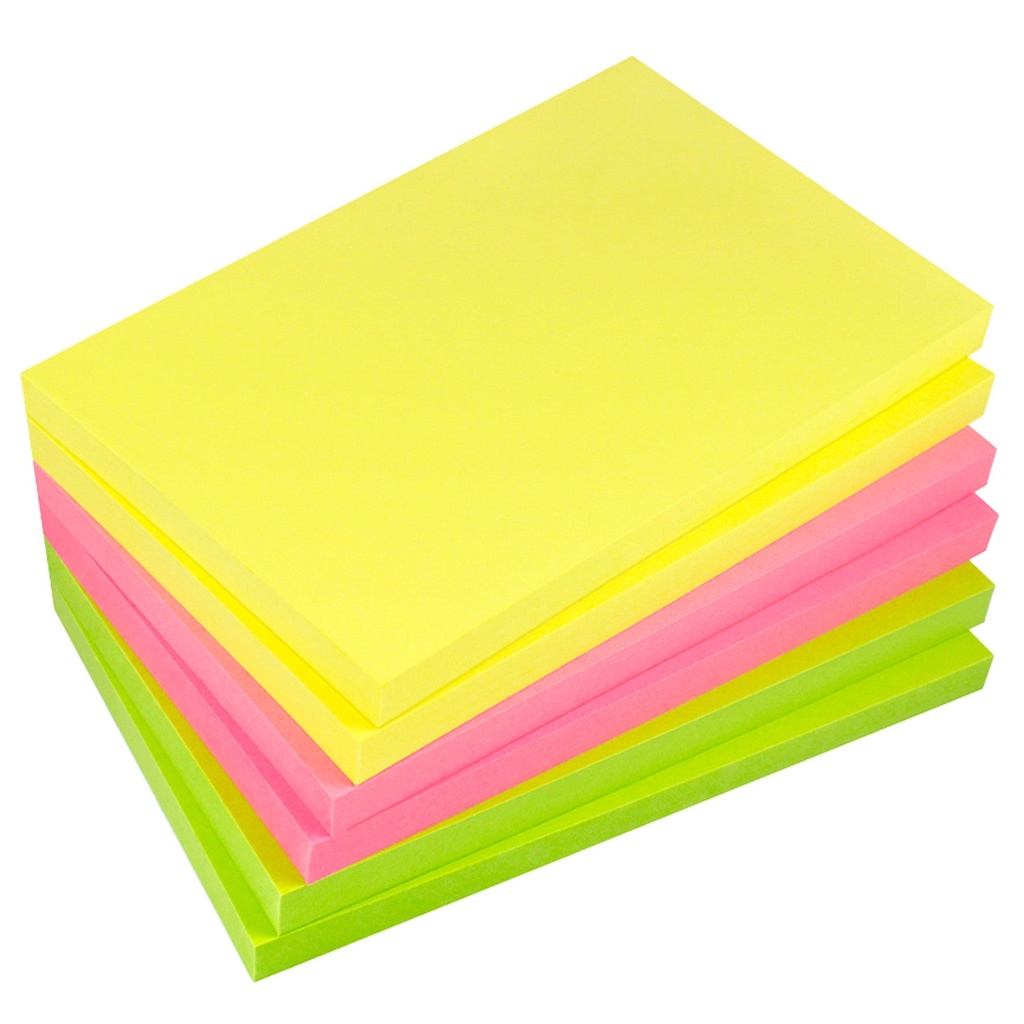 Notis Info 75x125 neon 6/fp