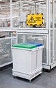 Inforam Duraframe Security A4 gul/svart 2 st/fp
