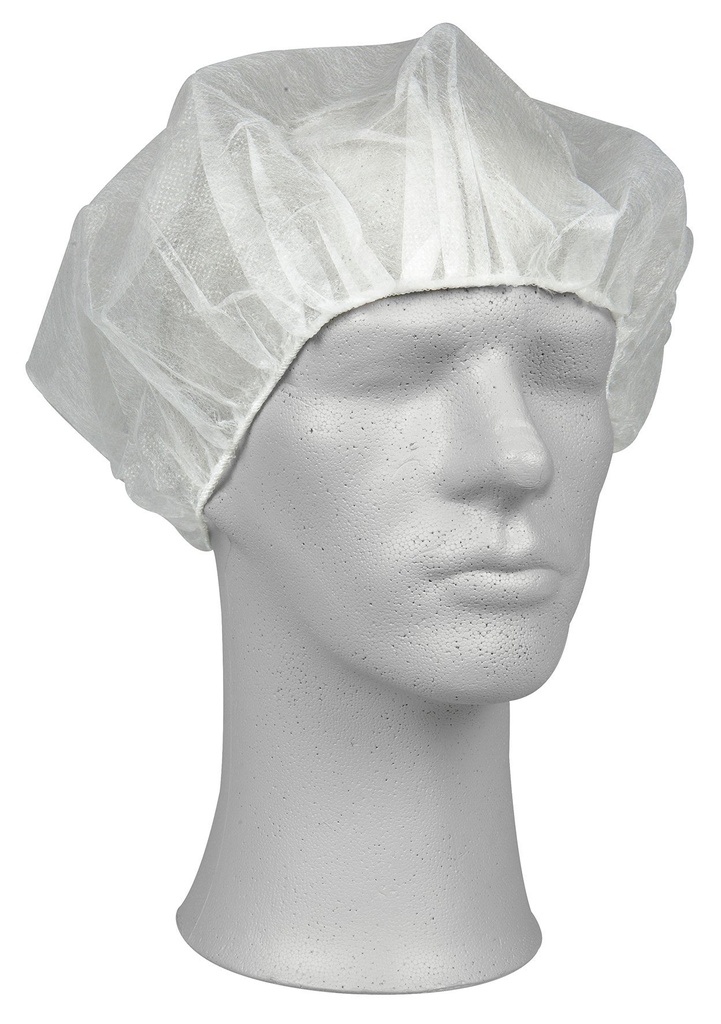 Operationsmössa/hårskydd 100-pack vit