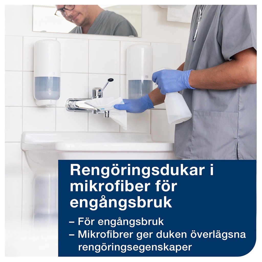 Engångsduk Microfiber Premium 40 st/fp Tork
