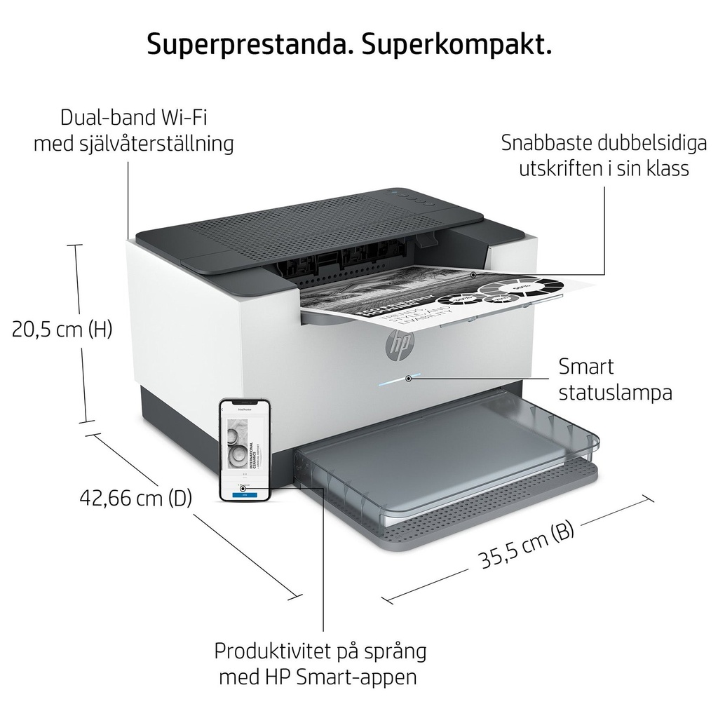 Laserskrivare HP LaserJet M209dw