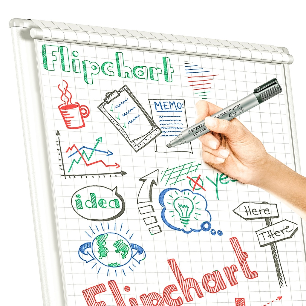 Blädderblockspenna Staedtler 8 st/fp