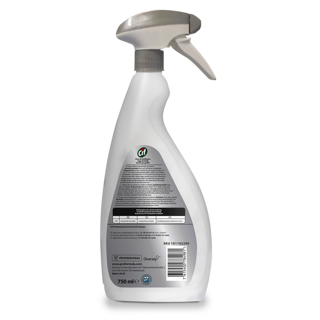 Rengöring för Ugn & Grill 750 ml