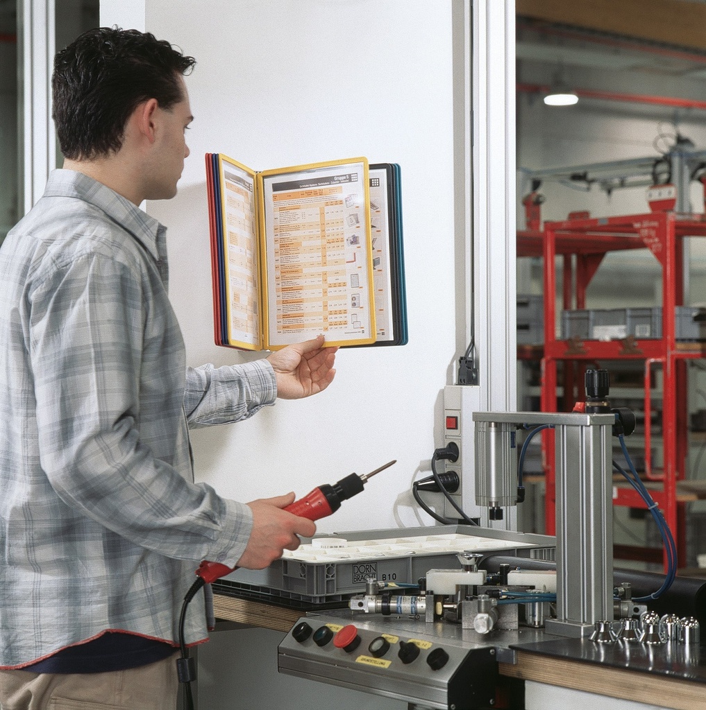 Väggställ Vario A4 10 panel