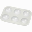 Palett 13x8,5 cm 6 fack 10/fp
