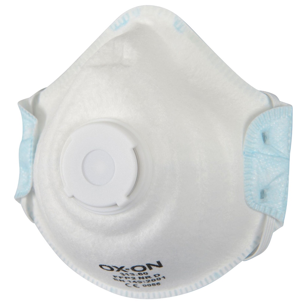 Andningsskydd med ventil FFP2 10-pack Ox-On