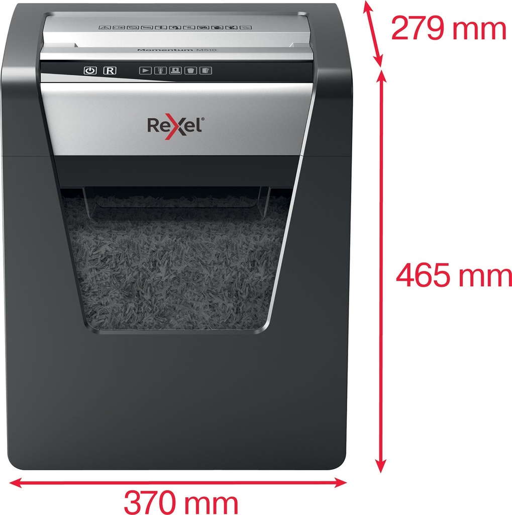 Dokumentförstörare Rexel Momentum M510 P5