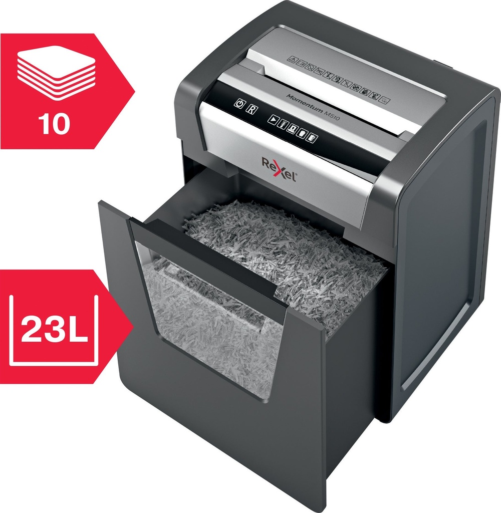 Dokumentförstörare Rexel Momentum M510 P5