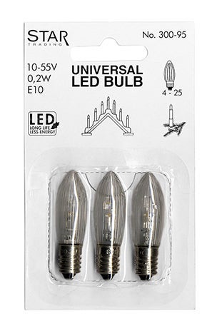 Reservlampa LED 3-pack Sparebulb Universal