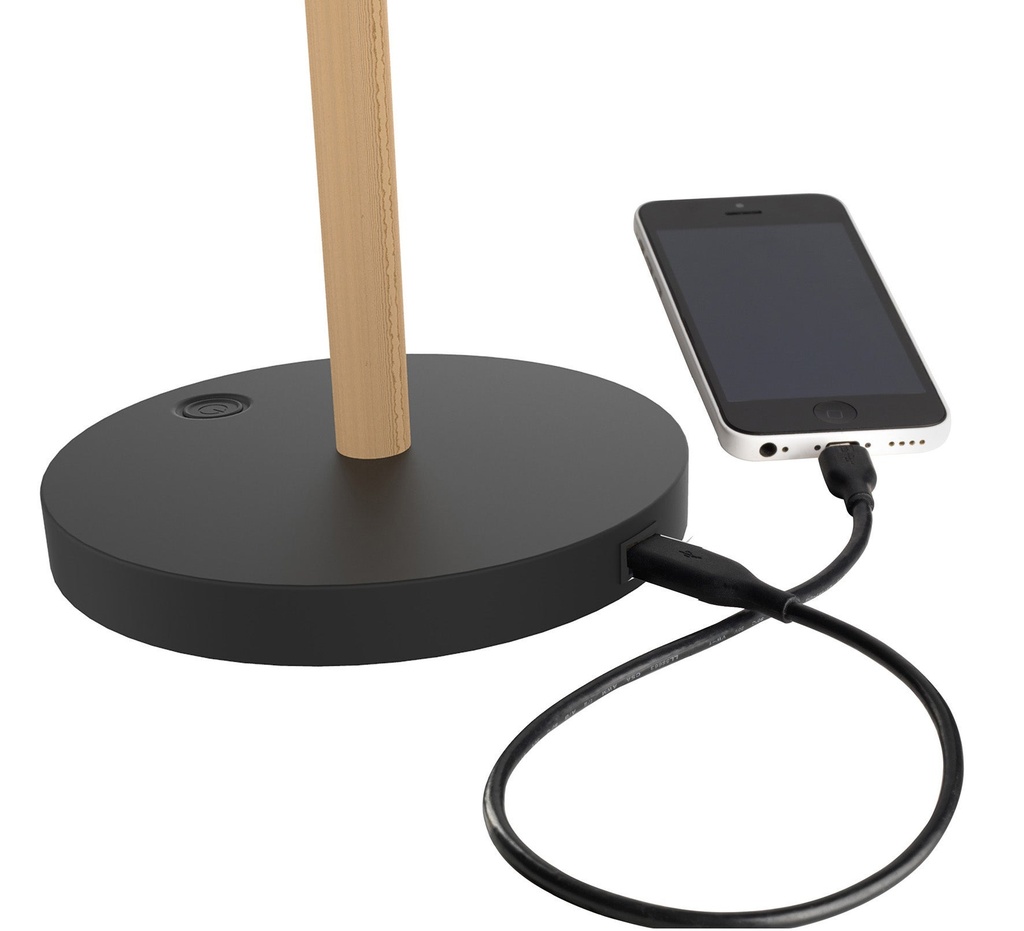Skrivbordslampa Vicky LED svart