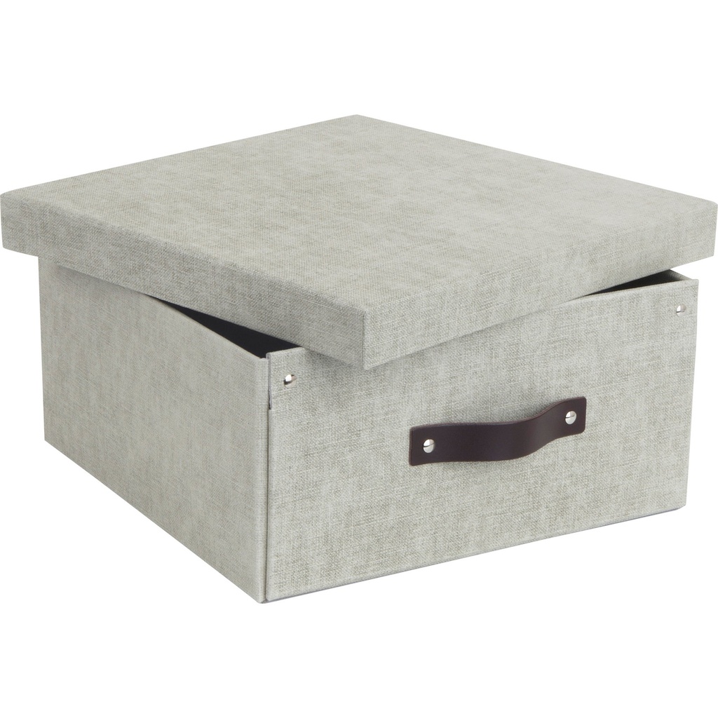 Förvaringsbox Bigso Levi canvas linen