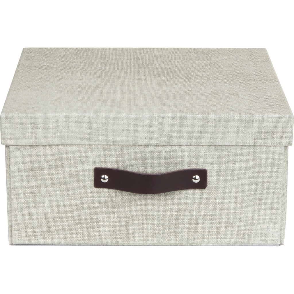 Förvaringsbox Bigso Levi canvas linen