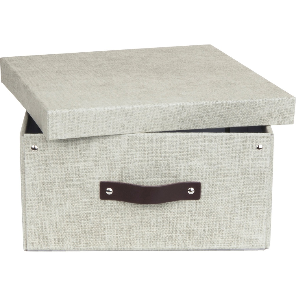 Förvaringsbox Bigso Levi canvas linen
