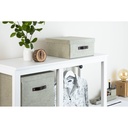 Förvaringsbox Bigso Levi canvas linen
