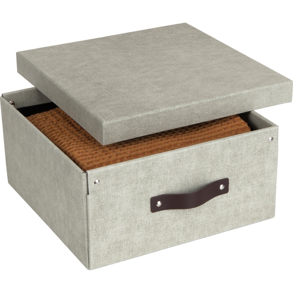 Förvaringsbox Bigso Levi canvas linen