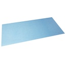 Skrivbordsunderlägg PU 40x80 cm Light blue/navy blue
