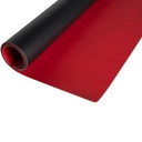 Skrivbordsunderlägg PU 40x80 cm Black/red