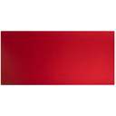 Skrivbordsunderlägg PU 40x80 cm Black/red