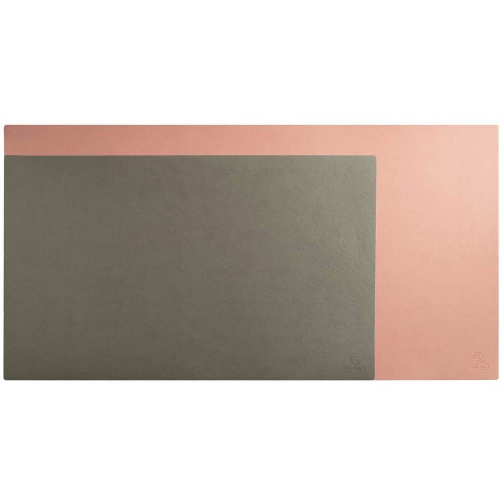 Skrivbordsunderlägg PU 40x80 cm Nude/grey