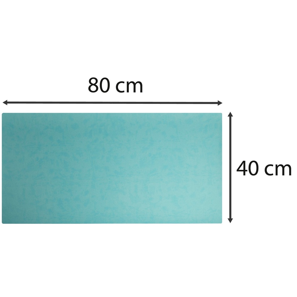 Skrivbordsunderlägg PU 40x80 cm Tropic/duck blue