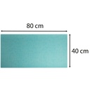 Skrivbordsunderlägg PU 40x80 cm Tropic/duck blue