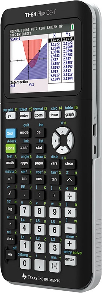 Räknare Texas TI-84 Plus CE-T Python Edition