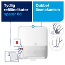 Dispenser Handduk på rulle Tork H1 vit