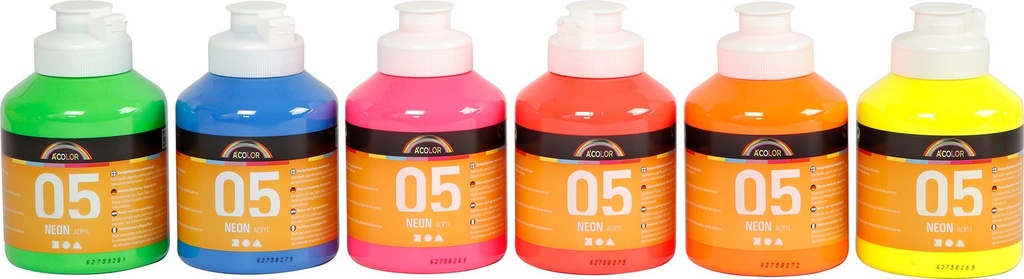 Readymix neon mix 500 ml 6 st/fp