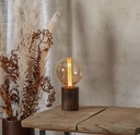 Lampfot Trä Brun 100 mm