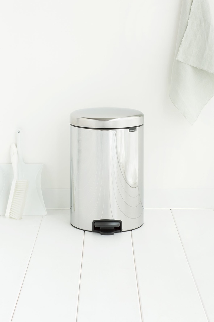 Pedalhink NewIcon Borstadstål  20 liter Brabantia
